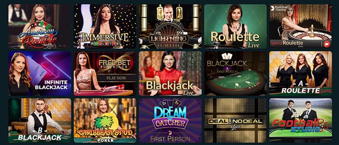 Games Available via the Roku Casino Mobile App